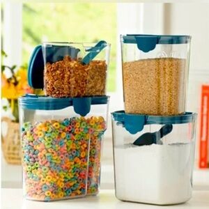 Blue Airtight Food Storage Containers